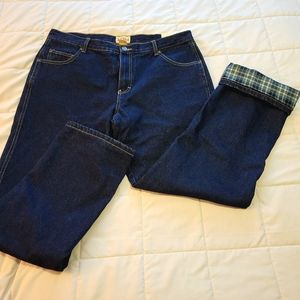 Red Head flannel jeans